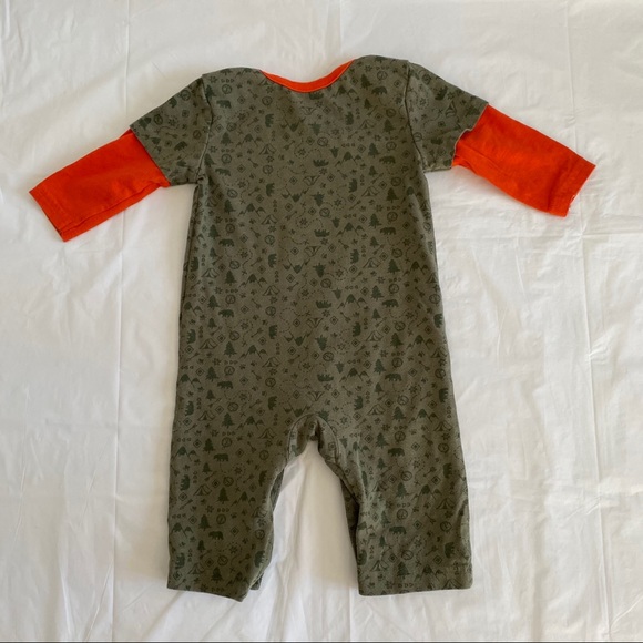 4 For $10. George 3-6 Months Baby Footless Onesie - Picture 2 of 4
